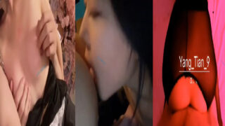 สาวจีนเธอถ่ายคลิปเลียตูดให้แฟนของเธอก่อนที่จะเย็ดกัน