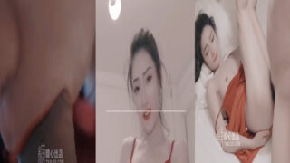 สาวจีนไปเที่ยวกลางคินกับแฟนและได้ไปที่โรงแรมและถ่ายคลิปเย็ดกัน